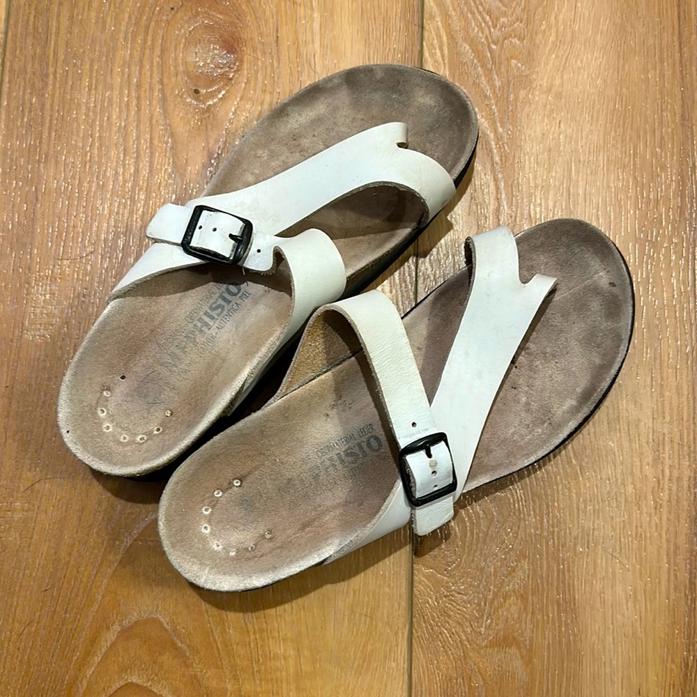 Mephisto leather sandals, size 38.